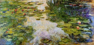  flores obras - Nenúfares X Claude Monet Impresionismo Flores